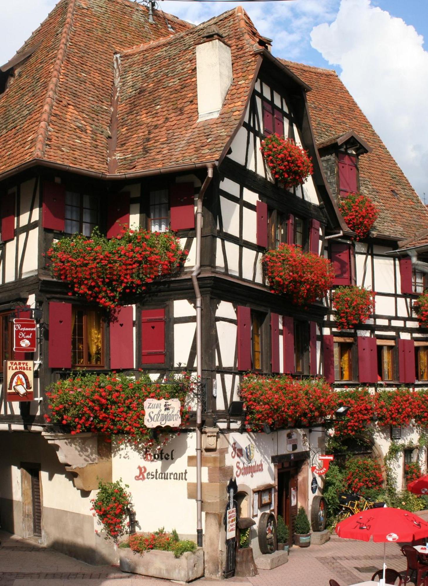 Hotel Restaurant Zum Schnogaloch Obernai Zewnętrze zdjęcie
