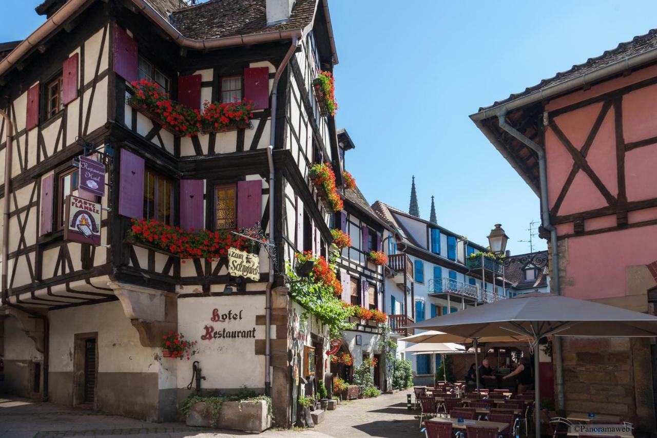 Hotel Restaurant Zum Schnogaloch Obernai Zewnętrze zdjęcie
